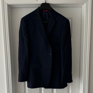 Alfani Men's Dark Navy Two-Button Suit Blazer